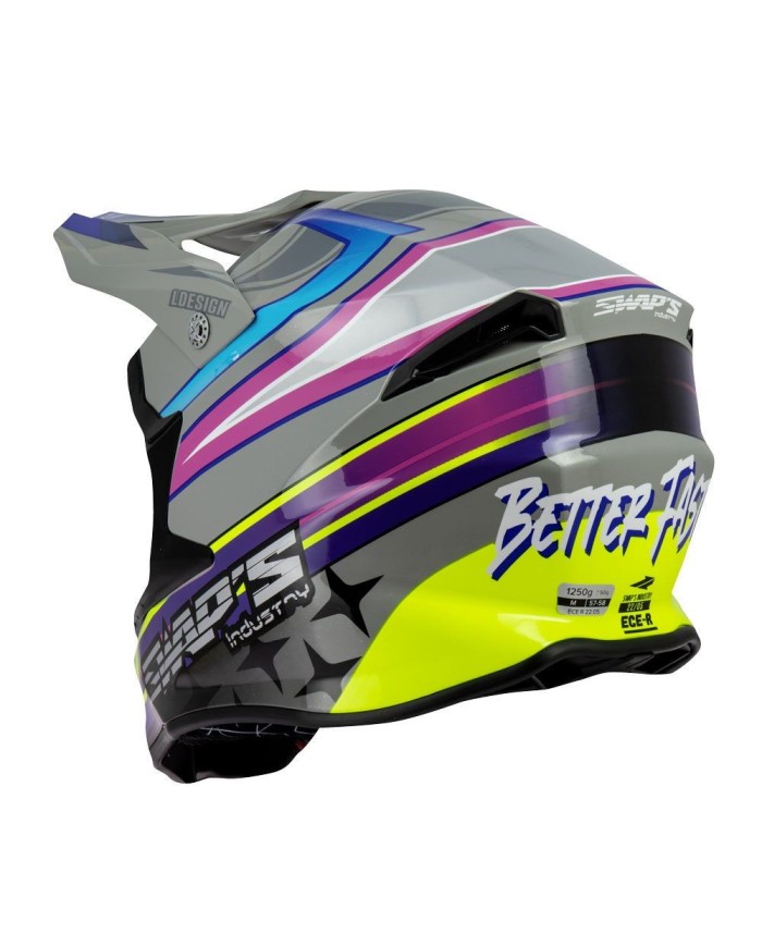 Swaps - Casque Cross S828 Faster Double D
