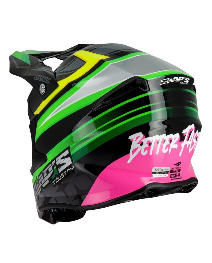 Swaps - Casque Cross S828 Faster Micrométrique