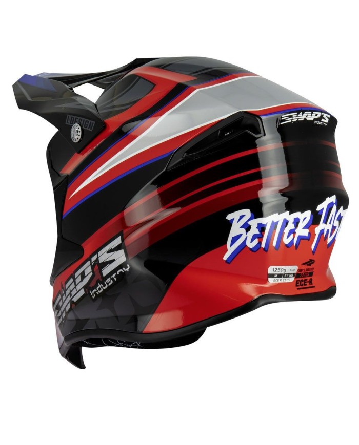 Swaps - Casque Cross S828 Faster Micrométrique