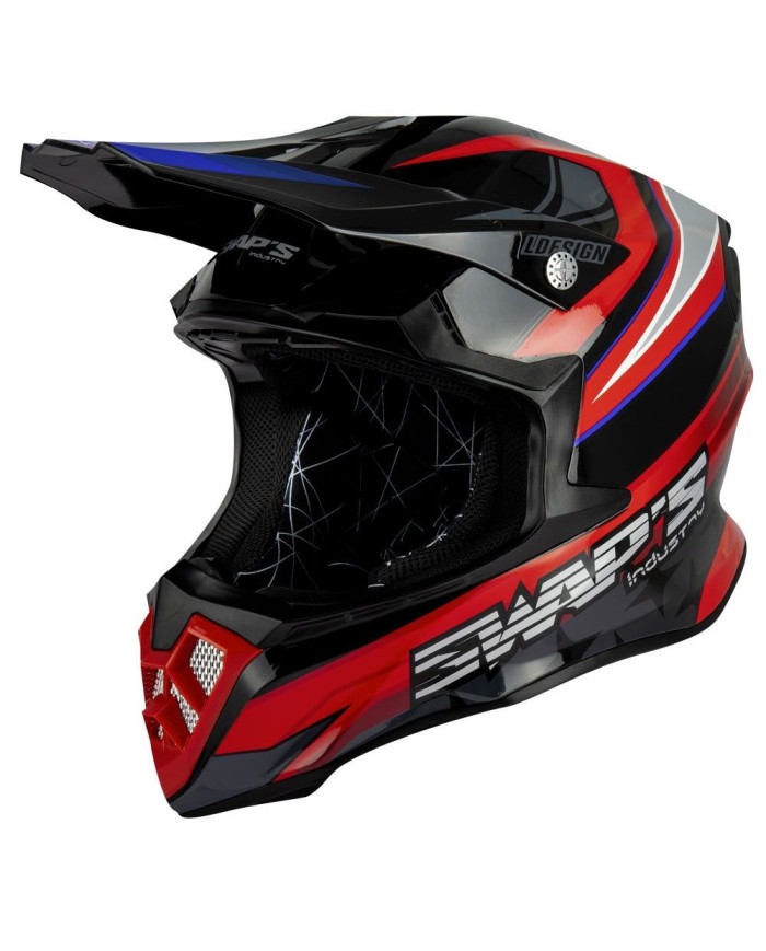 Swaps - Casque Cross S828 Faster Micrométrique