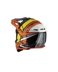 Swaps - Casque Cross BLUR S818 - Noir/Rouge/Orange Brillant