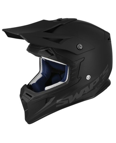 Swaps - Casque Cross BLUR S818 - Noir Mat