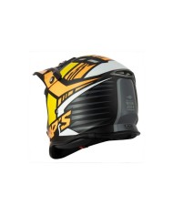 Swaps - Casque Cross S885 Enfant - Noir Jaune Orange