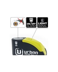 Antivol SRA Bloque Disque Noir et jaune ø10 mm Hi-Tech Alarme
