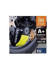 Antivol SRA Bloque Disque Noir et jaune ø10 mm Hi-Tech Alarme