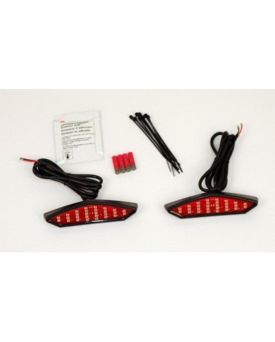 Feux LED bavette de garde boue avant pour spyder