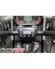 Système audio Bluetooth double SSV Works de 6,5 po pour le Can-Am Spyder F3 / F3S