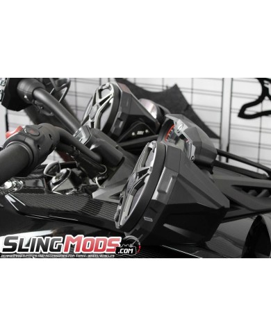 Système audio Bluetooth double SSV Works de 6,5 po pour le Can-Am Spyder F3 / F3S