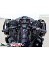 Système audio Bluetooth double SSV Works de 6,5 po pour le Can-Am Spyder F3 / F3S