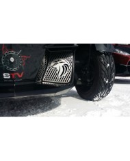 Grilles avant spyder RT 2014-17 2 D'EAGLE LOGOS - ACIER INOXYDABLE