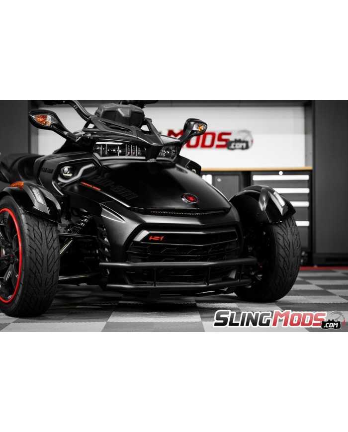 Pare-chocs avant tubulaire en acier pour  Can-Am Spyder F3