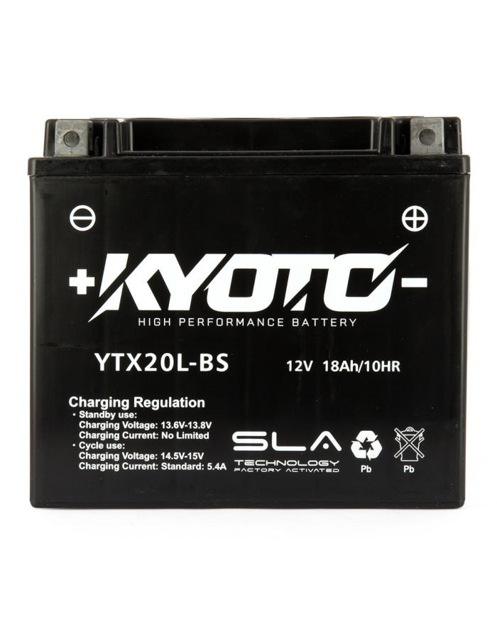 Kyoto - Batterie GTX20L-BS SLA-AGM