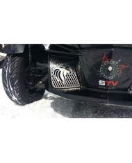 Grilles avant spyder RT 2014-17 2 D'EAGLE LOGOS - ACIER INOXYDABLE
