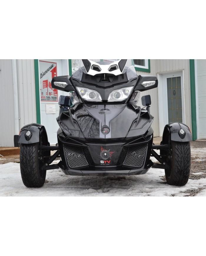 Grilles avant spyder RT logo RT gris foncé