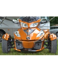 Grilles avant spyder RT logo Araignée gris foncé