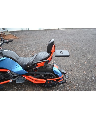 Support Porte paquet sur dosseret pour CAN-AM SPYDER F3