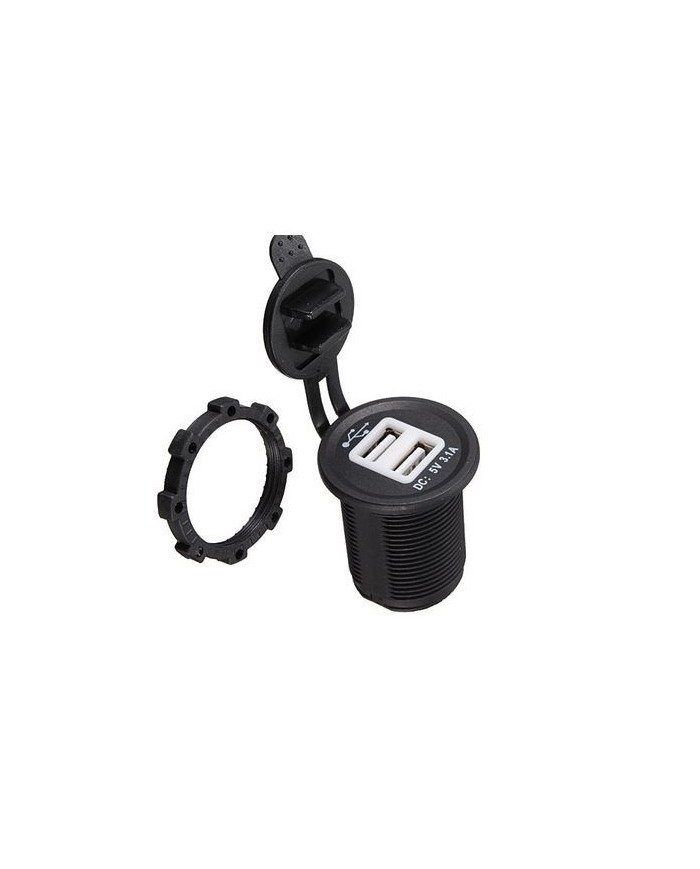 Prise USB double