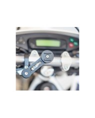 Pack complet SP-CONNECT Moto Bundle fixé sur guidon iPhone 8+/7+/6S+/6+