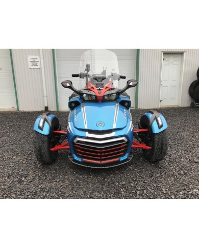 INSERTS DE CALANDRE SPYDER F3 COULEUR DRAGON RED (18 PCS)