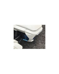 INSERTS DE CALANDRE SPYDER F3 COULEUR BLUE SURF (18 PCS )