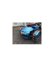 INSERTS DE CALANDRE SPYDER F3 COULEUR BLUE SURF (18 PCS )