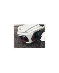 INSERTS DE CALANDRE SPYDER F3 COULEUR ROUGE INTENSE (18 PCS )