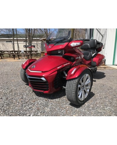 INSERTS DE CALANDRE SPYDER F3 COULEUR ROUGE INTENSE (18 PCS )