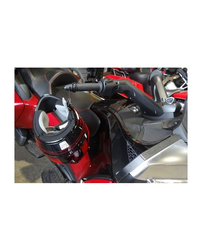 antivol casque Lidlox pour Spyder Noir