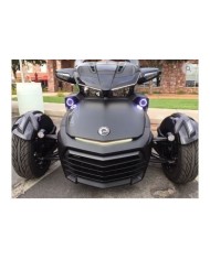 Anneaux Angel Eyes LED dual couleur pour spyder F3