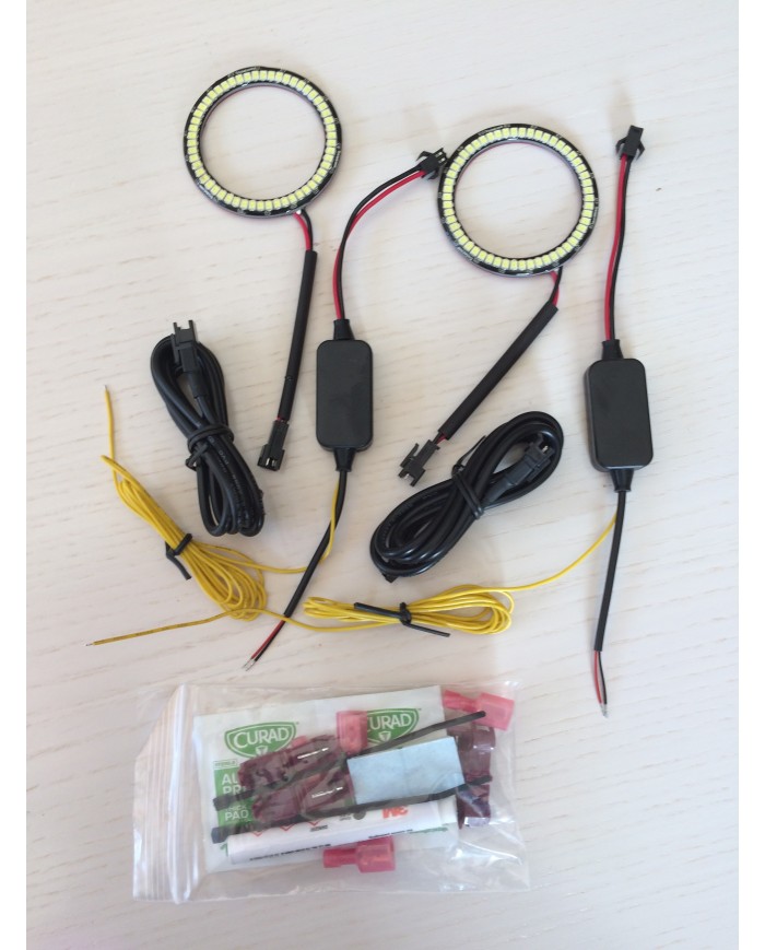 Anneaux Angel Eyes LED dual couleur pour spyder F3