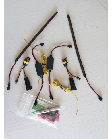 LED bras avant spyder F3 bicolore avec clignotant jaune