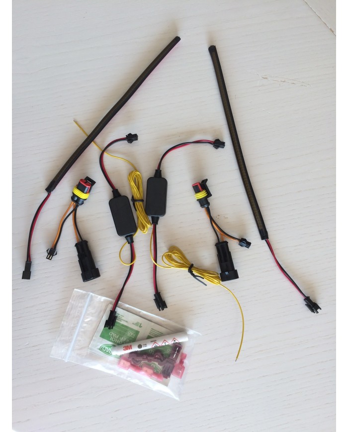 LED bras avant spyder F3 bicolore avec clignotant jaune