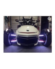 LED bras avant spyder F3 bicolore avec clignotant jaune (2 paires)