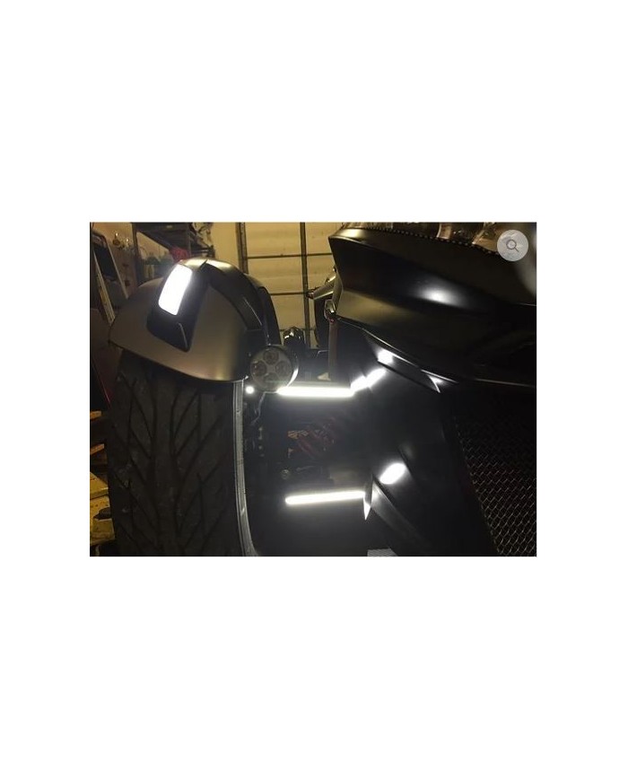 LED bras avant spyder F3 bicolore avec clignotant jaune (2 paires)