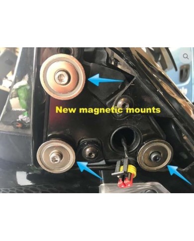 Supports de rétroviseurs magnétiques pour le Can-Am Spyder RT