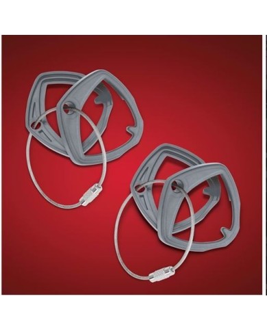 PROTECTION DE CLÉ SPYDER GRIS