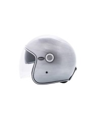 Casque jet Mârkö Boreal alu brossé