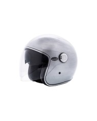 Casque jet Mârkö Boreal alu brossé