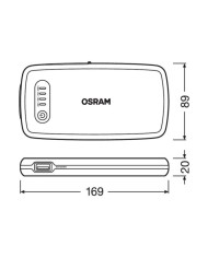 Booster de démarrage lithium Osram