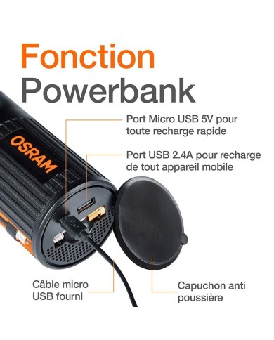 Compresseur pneus autonome Osram