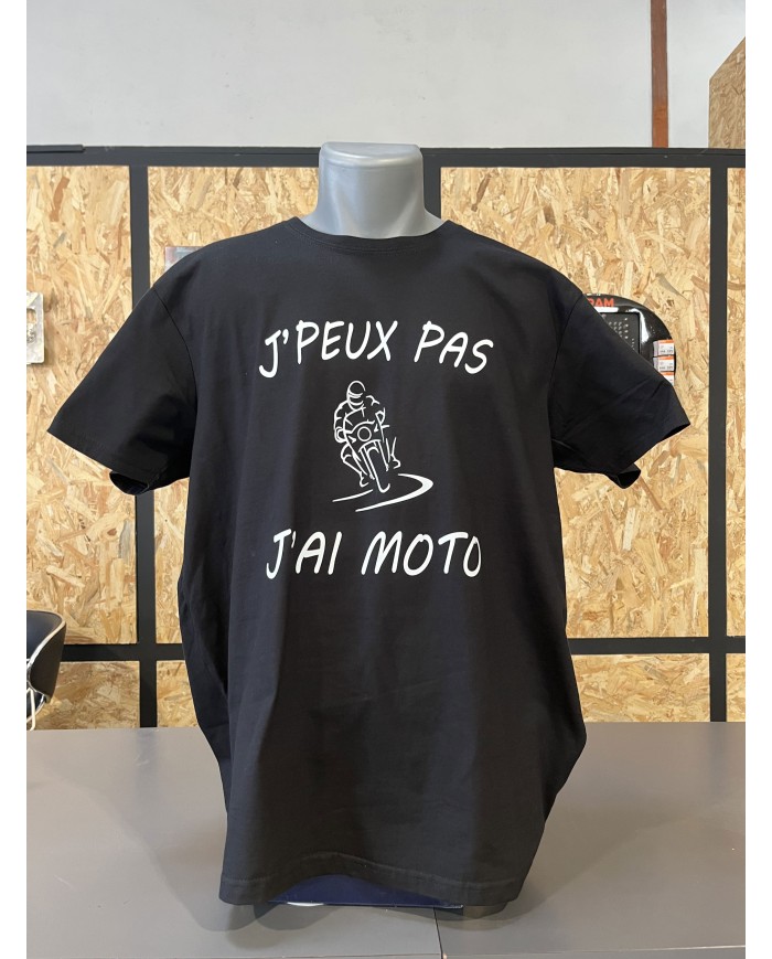T-shirt “J PEUX PAS J AI MOTO ”