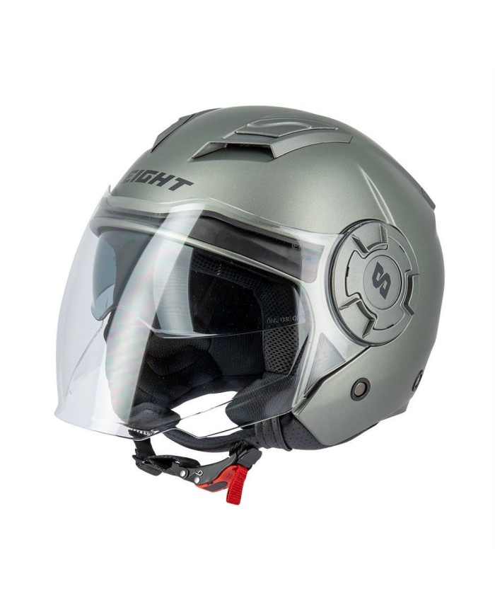 Casques Jet S749 Twister Eight Titanium gris