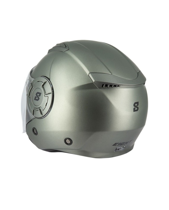 Casques Jet S749 Twister Eight Titanium gris