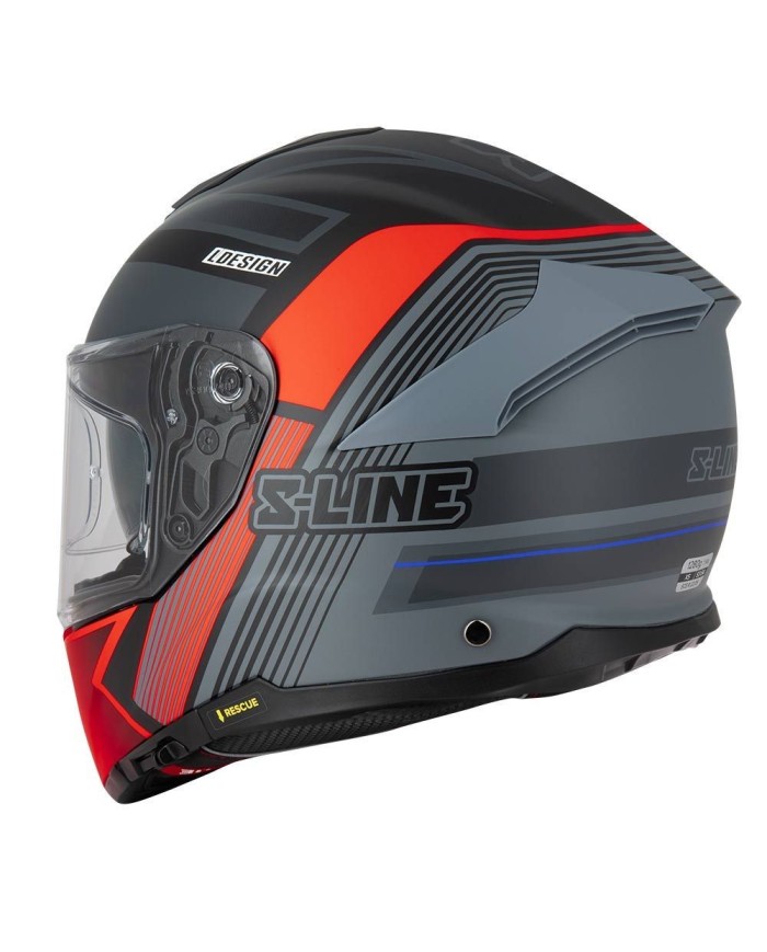 S-Line - Casque Integral S451 Revenge - Fibre Rouge