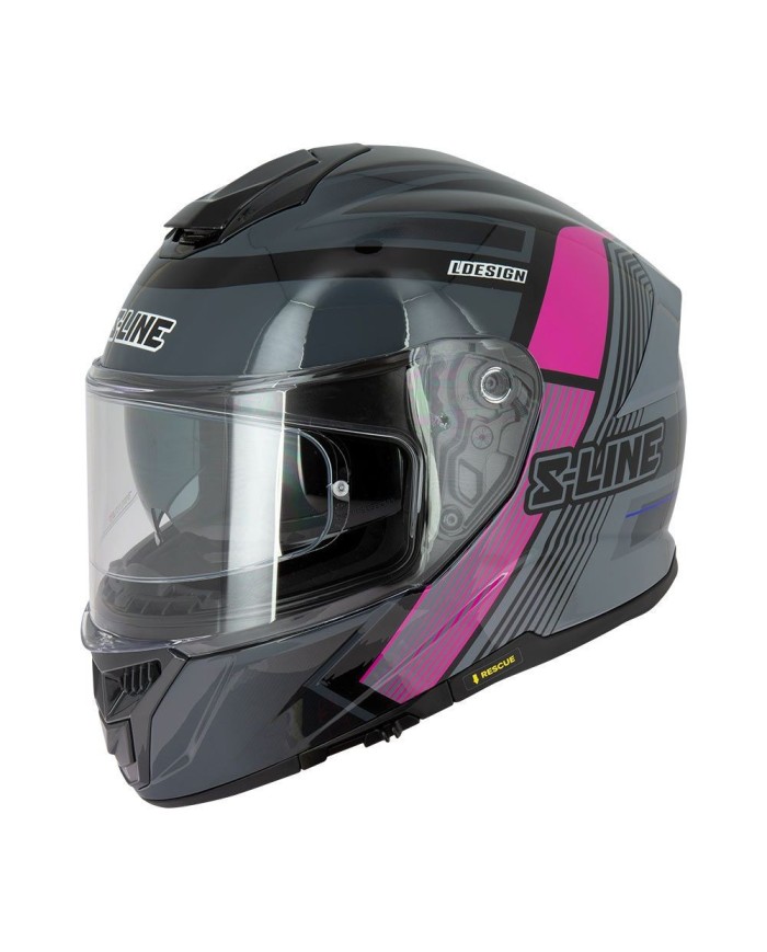 S-Line - Casque Integral S451 Revenge - Fibre Rose