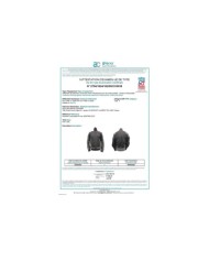 Blouson textile REFLECT Homme – Noir/gris réfléchissant S-LINE