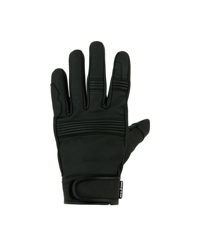 S-Line - Gants Cuir Mi-Saison Digital - Homologué CE - Noir